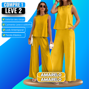 [COMPRE 1 LEVE 2] Conjunto Feminino Elegante Dori (A Queridinha das Atrizes!)