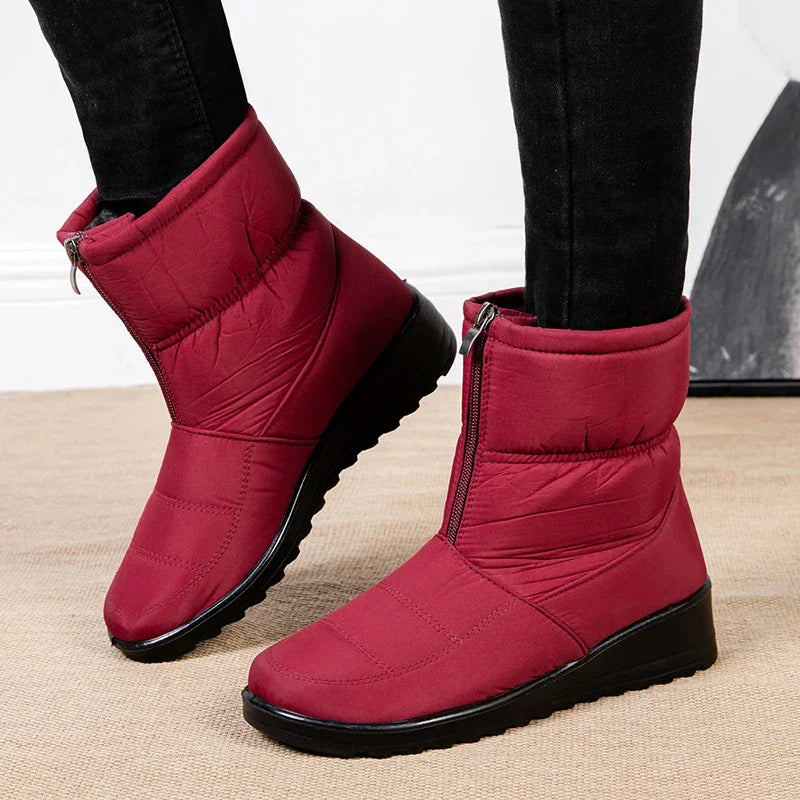 Bota Feminina de Inverno Peluciada Impermeável - Luana