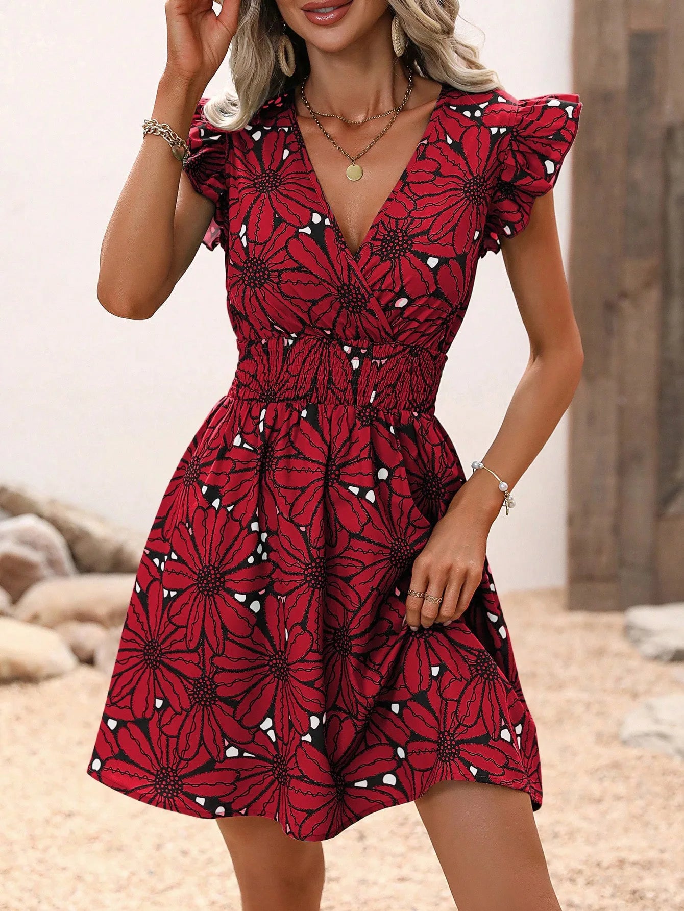 Vestido Encanto Tropical