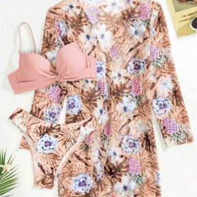 Conjunto Moda Praia Biquíni + Saída Grátis